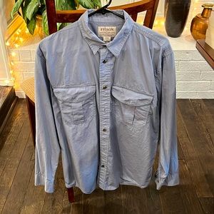 Filson Feather Cloth Long Sleeve Shirt size Medium